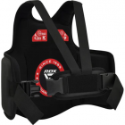 Щит за тяло - RDX Chest Guard F6 Matte Black CGR-F6MB